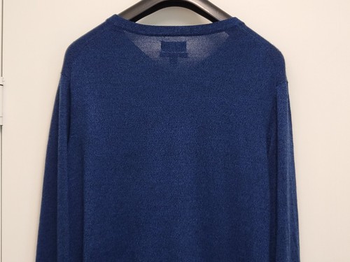 Apt 9 Mens Sweater Seriously Soft Merino Wool Blend XXL Pullover Heathered Blue - Picture 9 of 15