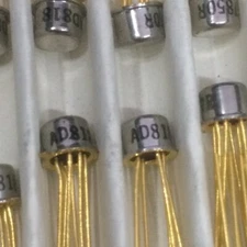 AD818 Analog Devices IC NOS Video Operational Amplifier TO-46 x1pc