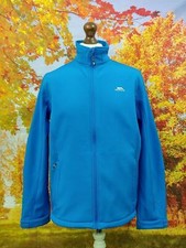 Trespass blue full zip lightweight Softshell ...