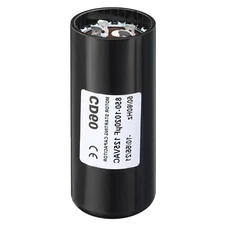 Motor Start Capacitor 850-1020uF/Mfd 125V 50/60Hz CD60 Run Capacitor Motor