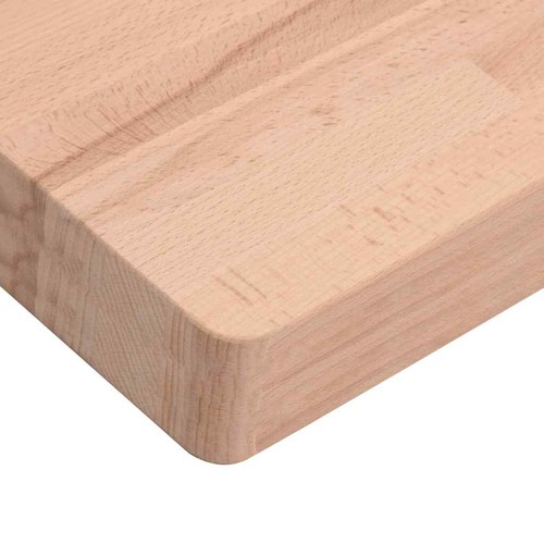 Tischplatte 100x60x4 Rechteckig Massivholz Buche G5H7 - Bild 6 von 7