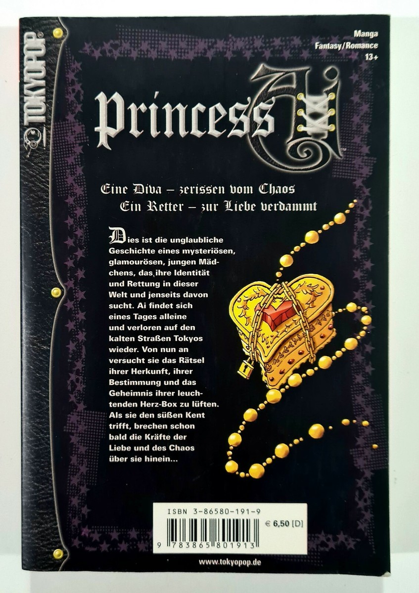 2004 Tokyopop Manga Princess AI #1 Dt. Misaho Kujiradou