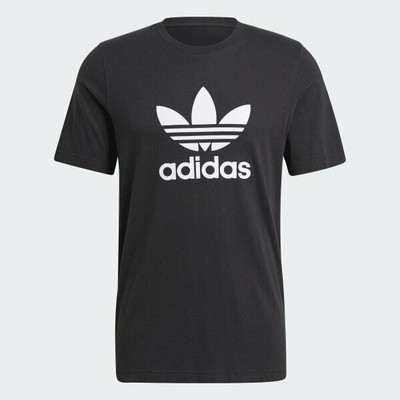 Adidas GN3462 Men originals Adicolor Classics Trefoil Tee shirts black |  eBay