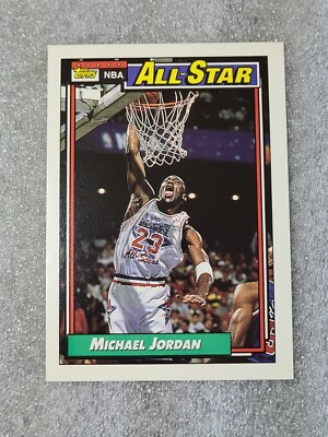 Topps Micheal Jordan All Star Card # 115 1991-92
