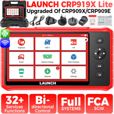  X431 CRP919X Lite OBD2 Diagnosegerät für Alle Fahrzeuge Active Test TPMS