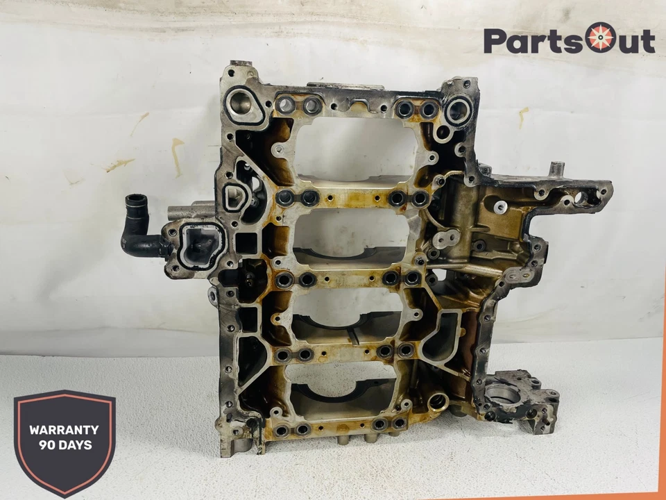AUDI S6 2013-2018 4,0 L V8 turbo motor bloque de cilindros carcasa del cigüeñal OEM Foto 3 de 4