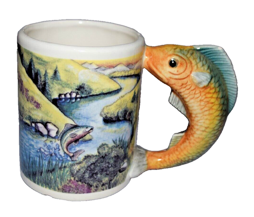 Papel Awesome Novelty Fish Mug Cup