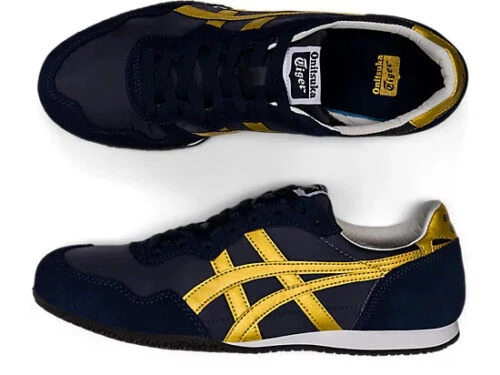 Onitsuka Tiger SERRANO 1183B400 001 Midnight Pure Gold new with box - Picture 5 of 9