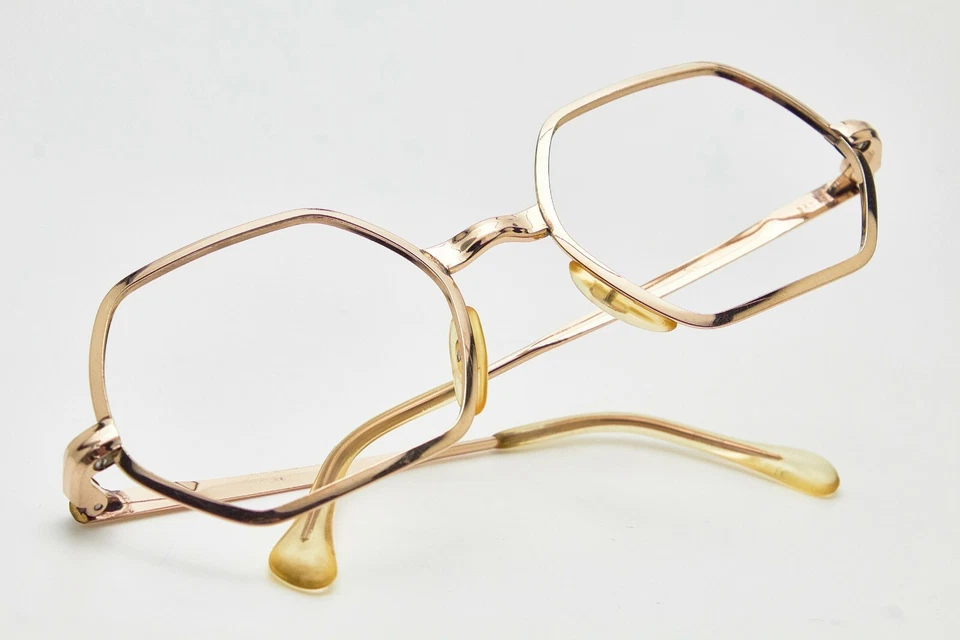 Anteojos vintage de los años 70 DESIL 14k 20/000 dorados Foto 2 de 4