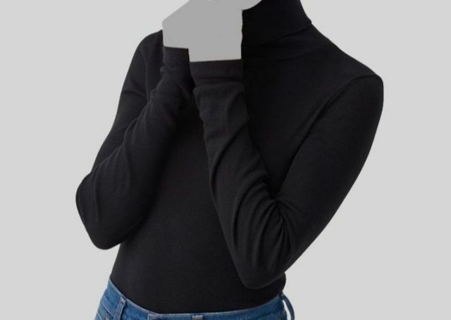 Splendid 264058 Women Black 1x1 Classic 