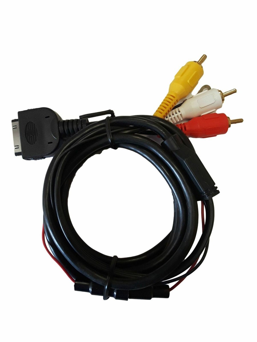 IMC Audio Composite Video To Stereo RCA Cable USB For IPod IPhone IPad 30-Pin Dock - A-12