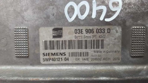 03E906033D Motorsteuergerät Für SEAT IBIZA (6L1) Stella 2002 2006320 - Bild 2 von 10