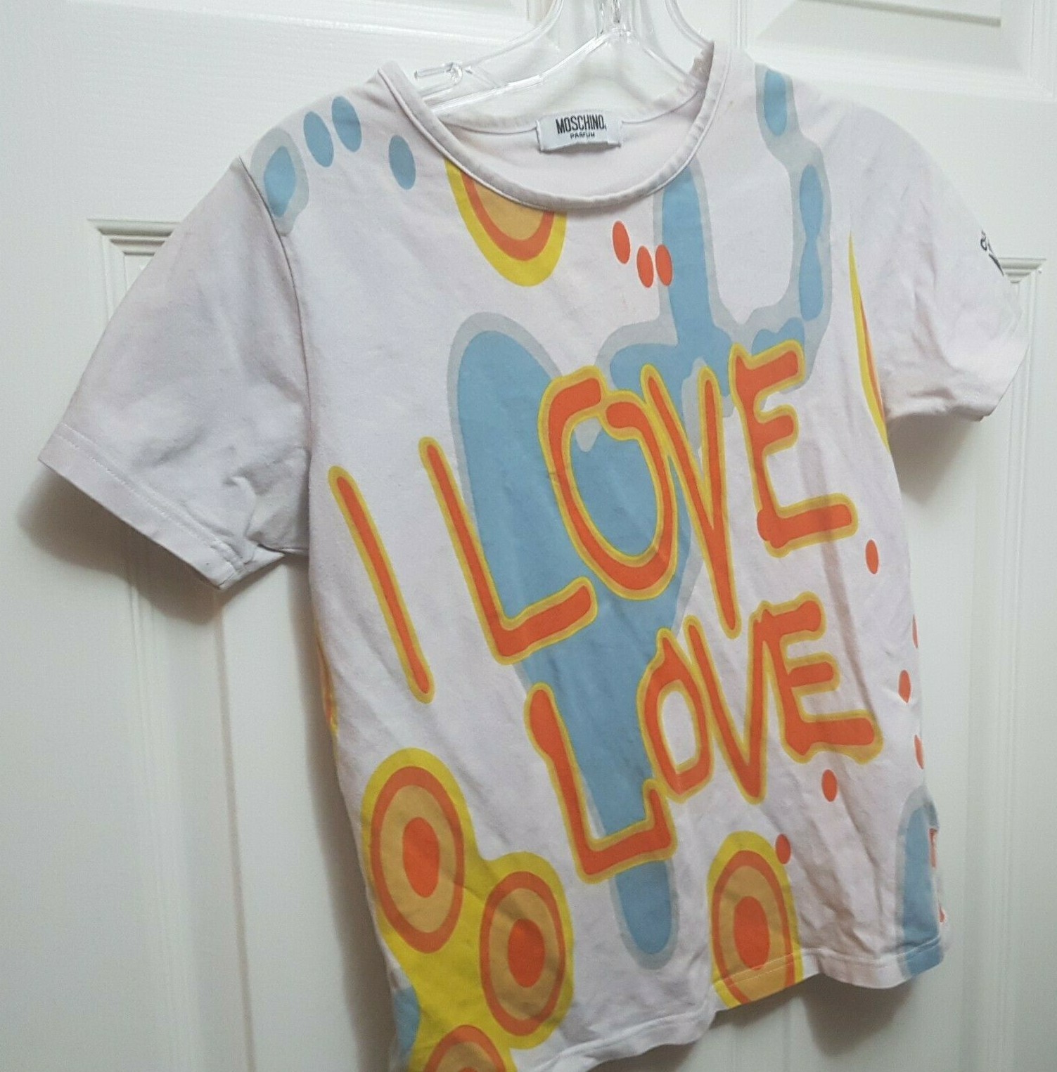 Moschino Authentic T-Shirt I Love Love Cheap & Ch… - image 1