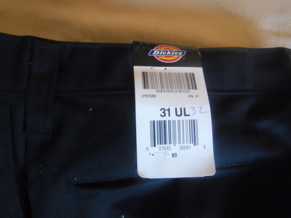 Dikies Black Pants New Mens Size 31 x 32 New | eBay