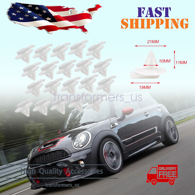 20PC Trim Panel & Fender Flare Moulding Clip For Mini-Cooper R50 R53 R56 R55 R57