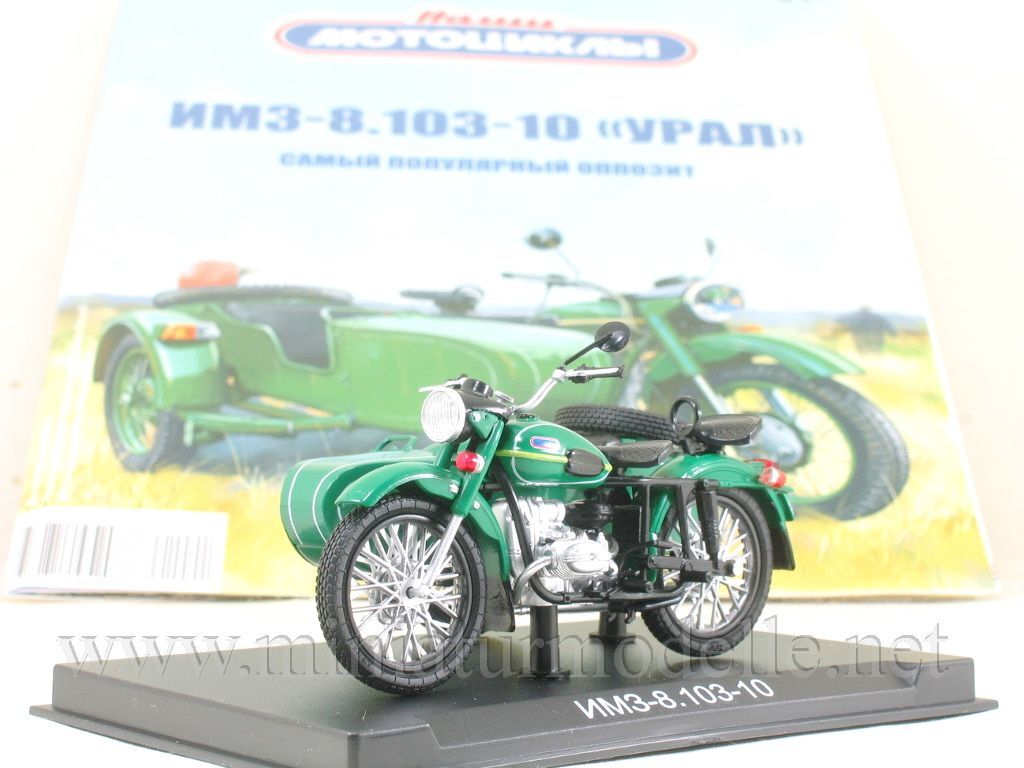 SYYANFEI Mini Alloy Motorrad Model 1:10 Für Ural M Produktbild-Vorschau 4