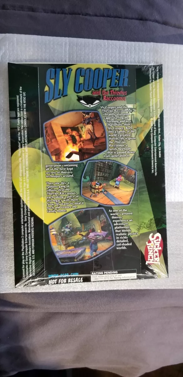 Found a sealed copy of Sly 2 in Japanese. : r/Slycooper