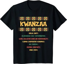 African American Christmas - Kwanzaa Gift Youth Unisex T-shirt