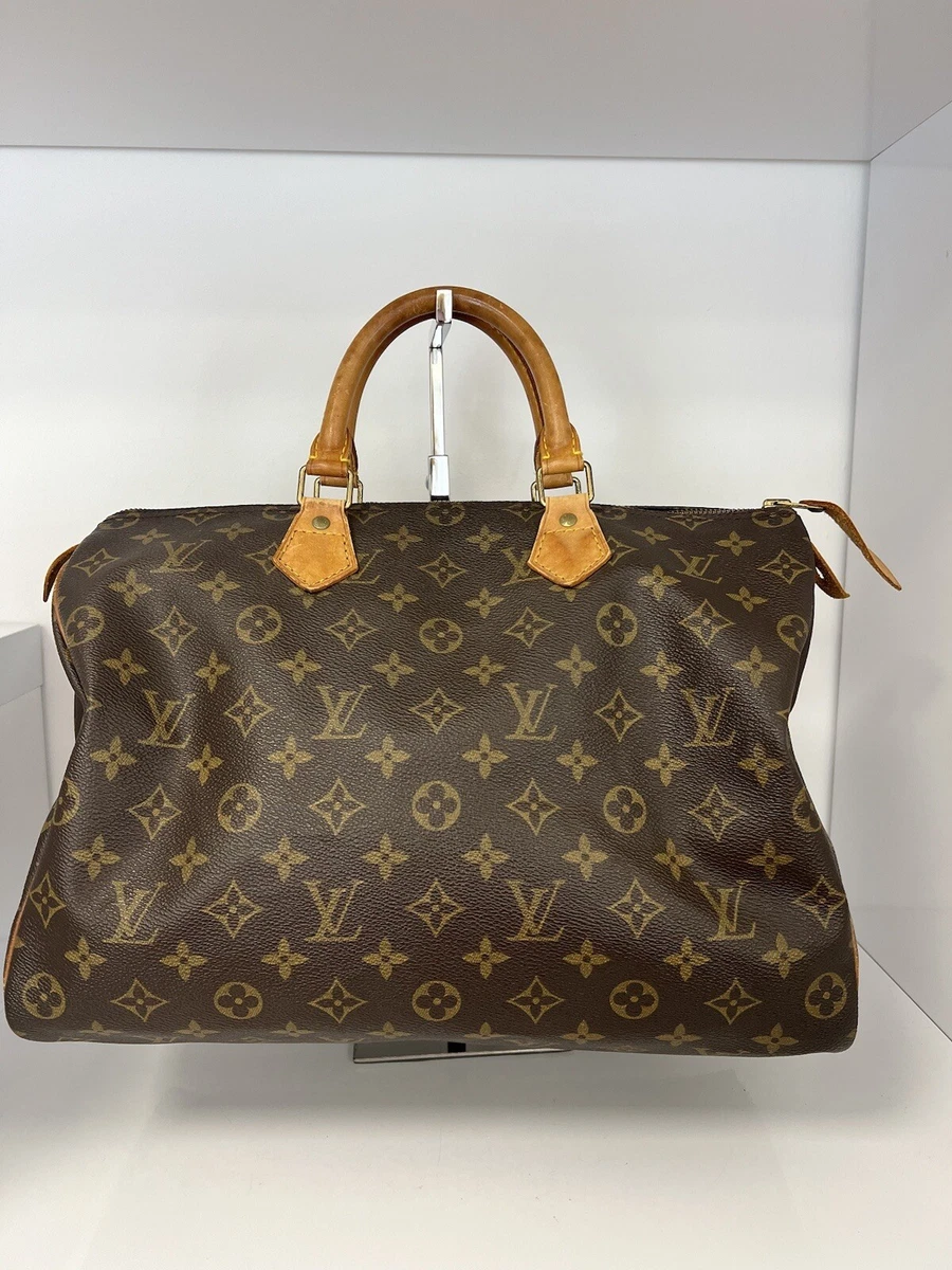 Louis VUITTON year 1987 - BAG Speedy 35 cm in Monogram…