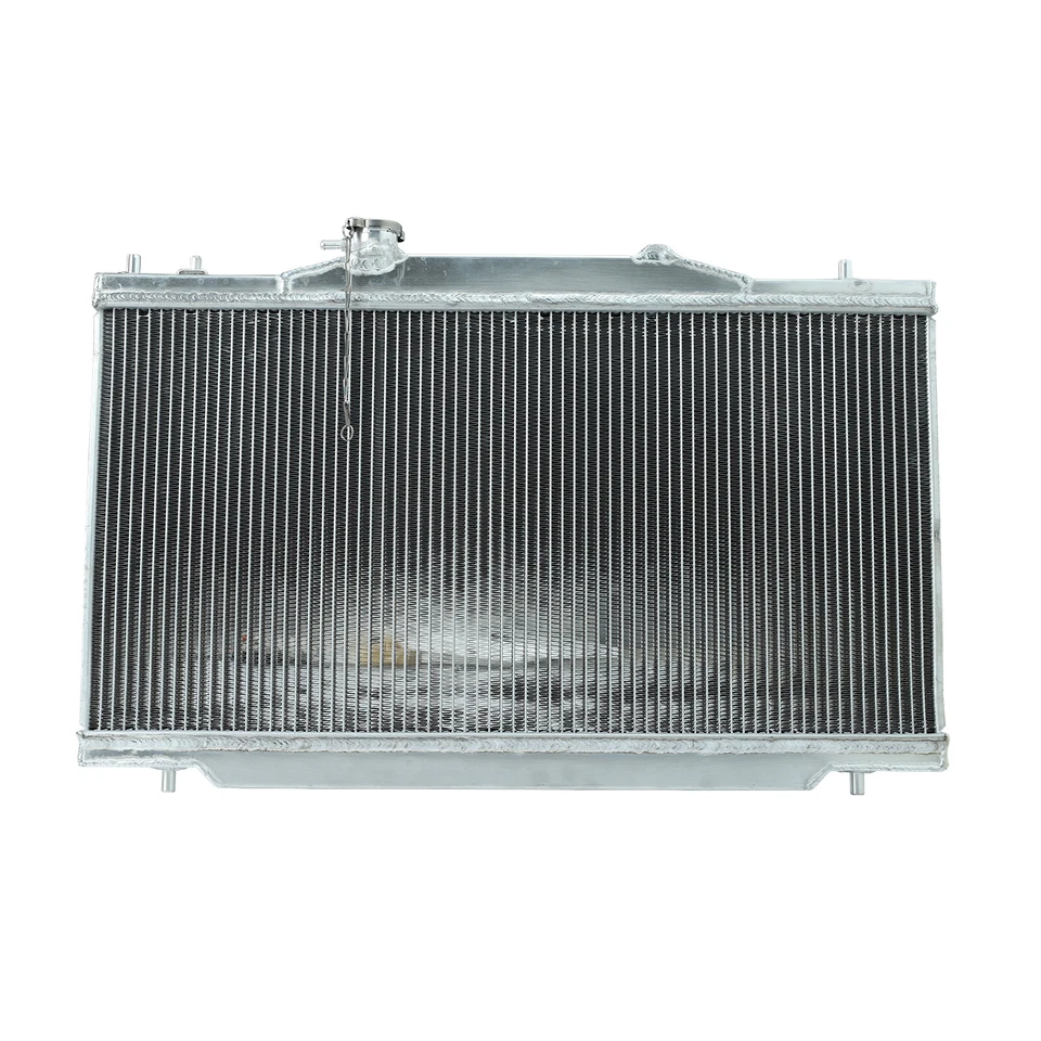 2X 12" SLIM FAN+2 ROW ALUMINUM RADIATOR FOR 02-06 ACURA RSX TYPE-S/INTEGRA DC5 Foto 4 de 4