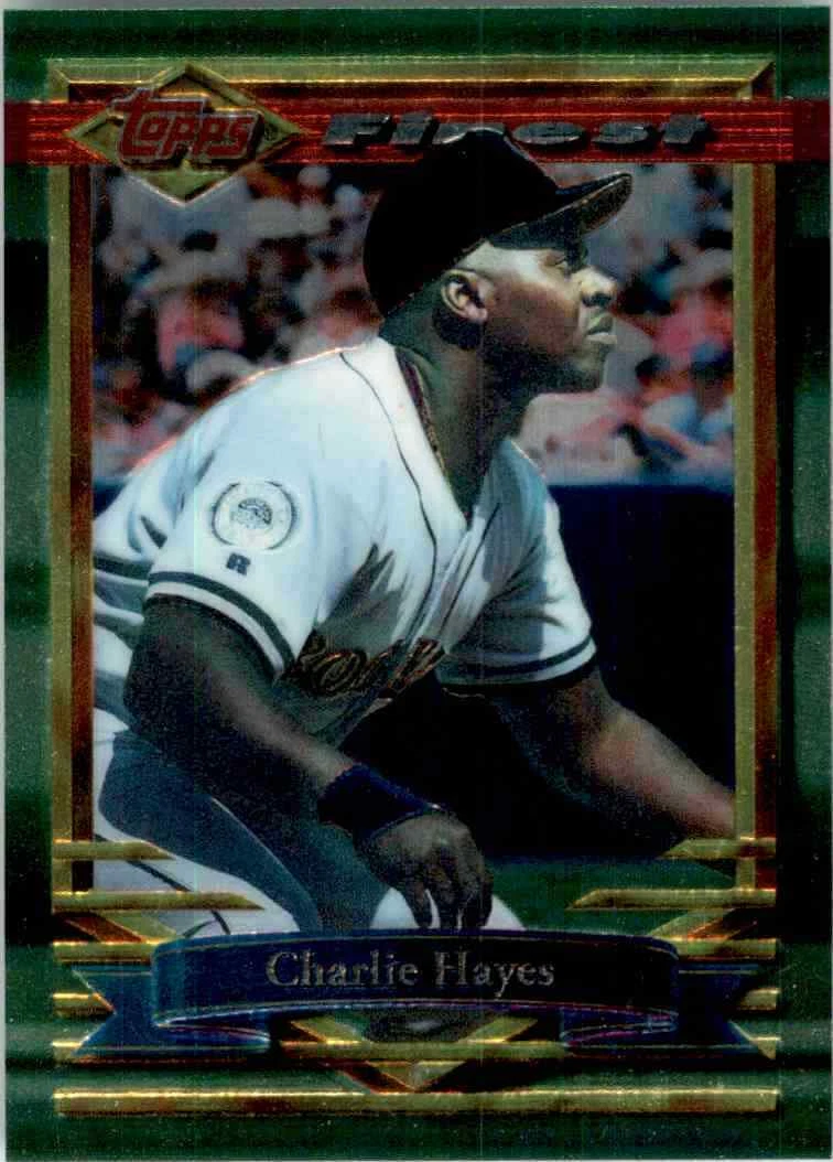 1994 Finest Baseball Card Charlie Hayes #32