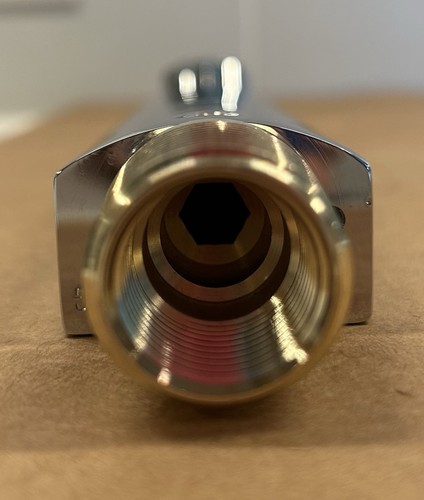 Hansgrohe 32542001 5-5/8” Metropol Bath Spout in Shiny CHROME Modern, Complete - Picture 5 of 15