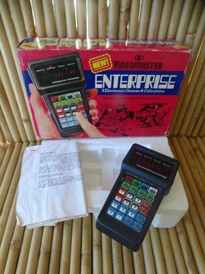seltene VIDEOMASTER Enterprise Electronic Games Retro Gaming Vintage Hong Kong 80s