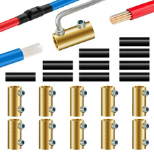 10PCS 6-10AWG 6 8 10 Gauge Wire Connector Nut Kit, 80Amp Screw Quick Wiring Con