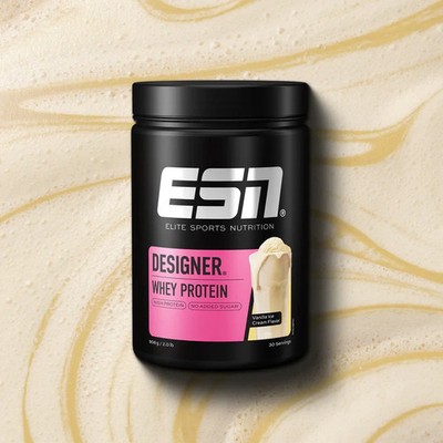 ESN Designer Whey Protein Vanilla Ice Cream 908g MHD: 31.03.2027