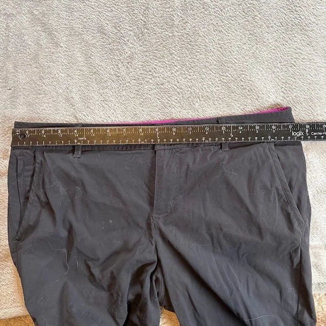 Eddie Bauer Women's Fleece Lined Tech Pants Size 10 Charcoal Gray - Image 3 of 4