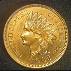 1903 Indian Head Cent - Brilliant Uncirculated Red Gem - FREE SHIPPING