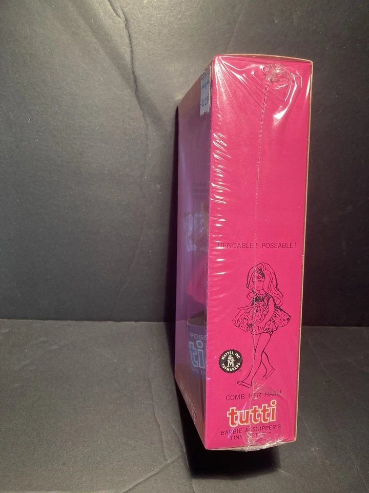 RARE VHTF Vintage Barbie Mattel 1965 Tutti Doll Mattel #3580 MIB & SEALED - Image 4 of 4