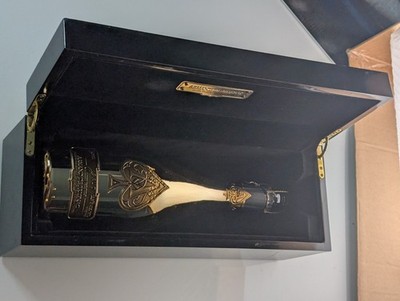 Title: Empty Armand de Brignac Ace of Spades Gold 750ml Bottle with Original...