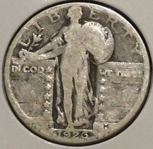 Silver Quarter - Standing Liberty - 1926-S [707]