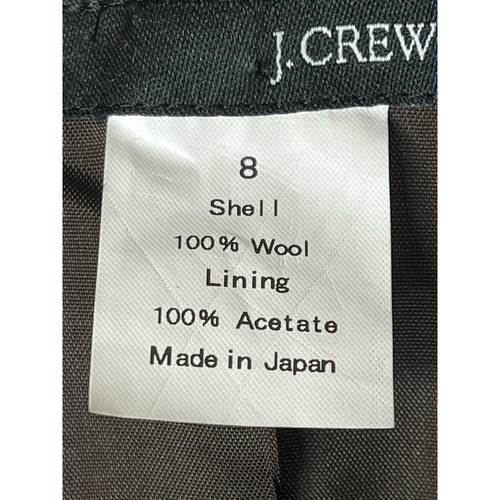 J. Crew Wollblazer mit drei Knöpfen in Schwarz, Größe 8, gebraucht, in einwandfreiem Zustand - Bild 2 von 8