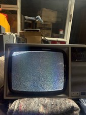 Vintage Mitsubishi colour TV CP-1427BM with remote control