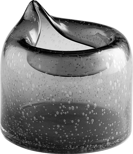 Vase CYAN DESIGN OXTAIL Clear Glass - Picture 1 of 4