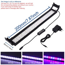 Full Spectrum Planted Aquarium LED Lighting 20-63Cm 110V-240V External Controlle