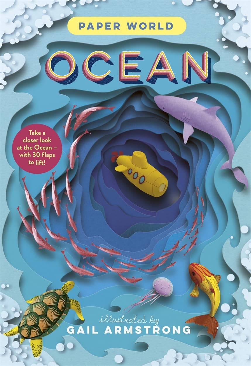 Paper World: Ocean by Ruth Symons (Hardback Book) - Image 5