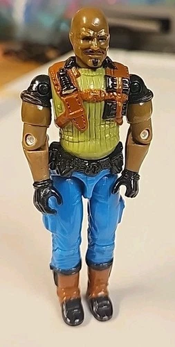 Vintage GI JOE ROAD BLOCK FIGURE Hasbro