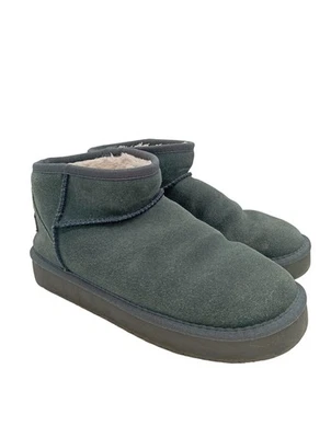 ESPRIT Botines de invierno Mujeres Botines Talla EU 39 verde look casual - Imagen 1 de 4