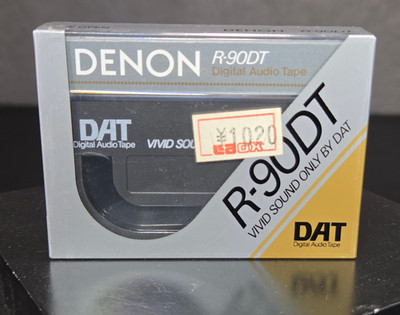 DAT  DENON  R-90DT    VS.  II   DIGITAL AUDIO TAPE (1)  (SEALED) FAST SHIP!  