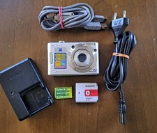 Sony Cyber-Shot DSC-W35 7.2MP Fotocamera Digitale FUNZIONANTE 