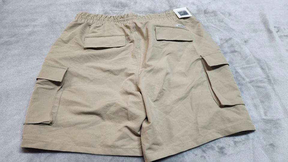 Sovereign Code Men's Size Large Khaki Loop Cargo Shorts NWT - Image 2 of 4