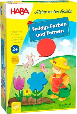 HABA Meine ersten Spiele Teddys Farben Formen Lernspiel ab 2 Jahre Motorik