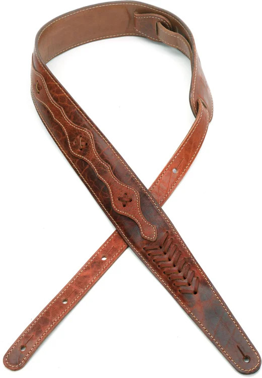 LM Products Yellowstone Bison Leather Lace Strap - Tan 16090₽