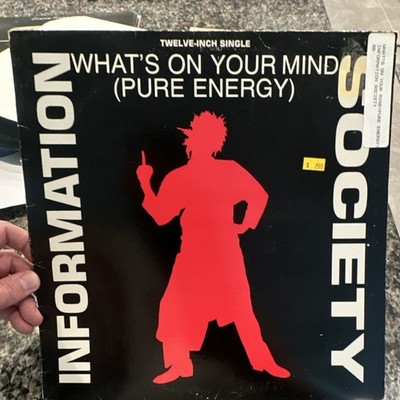 Information Society What's On Your Mind 12'' Vinyl Dance Tommy Boy 1988 33 RPM