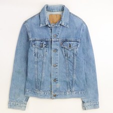 Vintage Levi's Denim Trucker Jacket Youth Size XL