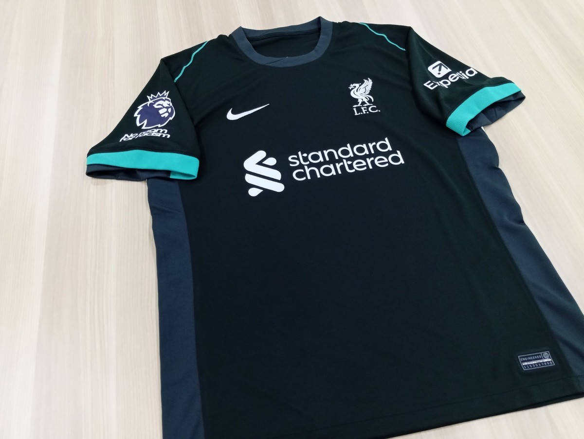 Nike Liverpool FC Away 24/25 Salah 11 EPL Champions Shirt (S
