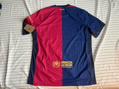 FC Barcelona Nike シャツ Lサイズ UNHC Nike Barcelona 25/26 Home Jersey Soccer HJ4590-456 Blue